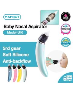 MAMIJOY New Electric Baby Nasal Aspirator Electric Nose Cleaner Sniffling Equipment Safe Hygienic Nose Snot Cleaner For Newborns