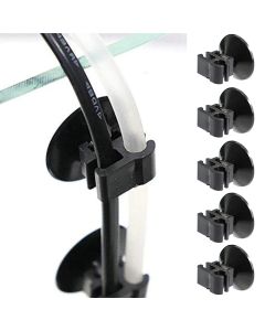 5Pcs Aquarium Suction Cup Clip Fish Tank Oxygen Tube Hose Pump Power Cord Buckle Wire Finisher Suction Cups Aquarium Accessories