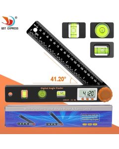 4in1 Measuring Angle 0-999.95°Digital Instrument Angle Inclinometer Electronic Goniometer Detector Level Ruler