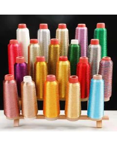 3200M Gold Silver Thread Computer Embroidery Thread Gold Wire DIY Manual Cross Stitch Metal WireGold Silver Yarn Woven Line