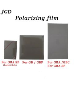 JCD 5PCS Polarized Polarizer Filter Film Sheet For Gamboy GB DMG GBP Polarizing For GBA GBC GBASP GBA SP NGP WSC