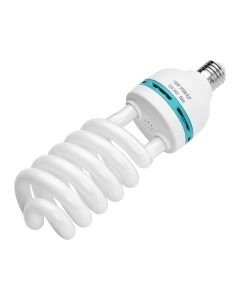 Andoer E27 135W Spiral Fluorescent Light Bulb 5500K Daylight CRI90 Socket Energy Saving 110V/220V for Photography Video Lighting