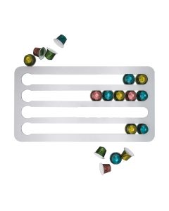 Nespresso Coffee Capsule Holder Stand Rotary Coffee Pod Tower Rack Rotatable Coffee Pod Storage Shelves Storage 24/40PCS Capsule