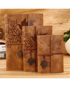 A5 A6 A7 Travelers Vintage Notebook PU Leather Blank Kraft Diary Note Book Journal Sketchbook Stationery School Office Supplies
