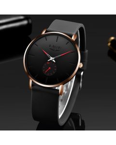LIGE 2023 New Fashion Sports Mens Watches Top Brand Luxury Waterproof Simple Ultra-Thin Watch Men Quartz Clock Relogio Masculino