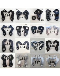 1PC Bicycle Parts Carbon Frame Mech Dropout For Merida Orbea Rear Derailleur Hanger Trek Cube GT Number 174-188
