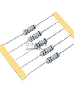 1/2W 1W Wire-wound Fuse Resistance Accuracy 5% 0.1 0.15 0.22 0.33 0.47 0.5 1 2.2 3.3 4.7 Ohm 0.5W 0.1R 0.15R 0.22R 1R 2.2R