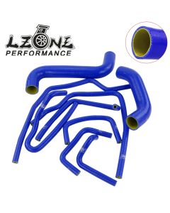 LZONE - 9 PCS Silicone Radiator Hose Kit For 02-07 Subaru Impreza WRX/STi GDA/GDB EJ20 JR-LX1803C-QY