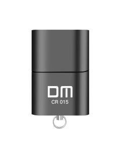 DM CR015 MicroSD Card Reader with TF Card Slot become USB Flash Drive for computer or for car USB Adapter