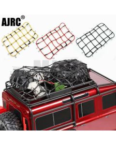 AJRC RC Car Accessories 6 Colors Elastic Luggage Net for 1/10 RC Crawler SCX10 90046 Tamiya CC01 D90 Trax TRX-4 TRX4 Defender