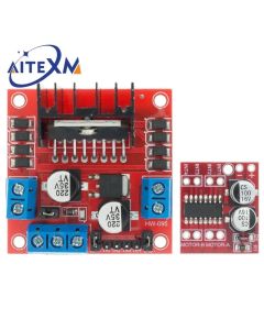 L298N DC Motor Driver Module L298N Stepper Motor Smart Car Robot Breadboard Peltier High Power L298 DC Motor Driver for Arduino