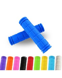 1Pair Bicycle Handlebar Grips Anti-skid Bike Handle Bar Grips Rubber Covers Fixed Gear BMX MTB Mountain Bike Bicycle Accessories