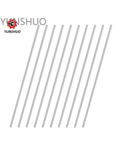 5mm 8mm 304 Stainless Steel Round Rod Dia 3mm 4mm 4.5 5.5 6mm 6.5 8.5mm 10mm Shaft 100mm 200mm 300mm 400mm 500mm M5 M8
