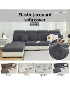 1 PC Sofa Seat Cover elastic jacquard Slipcover for Living Room easy to clean Couch Cover a pattern of stripes