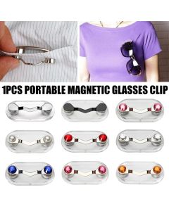 Magnetic Eyeglass Holder Keep Glasses Safe Magnetic Eyeglass Holders ID Badge Earphone