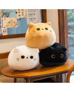 10/30CM Cat Doll Small Pendant Cuddly Pillow Cushion Ins Black Cat Plush Toy Doll for Girl Gift Plushie Stuffed Toys