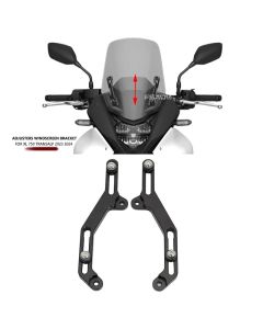 2024 For Honda XL750 Transalp 750 XL 750 TRANSALP750 2023 Motorcycle Windscreen Adjusters Airflow Adjustable Windscreen Bracket
