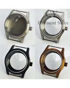 NH35 Copper Silver Black 36mm 39mm  Watch Case Sapphire Glass fit NH34 NH35 NH36 NH38 ETA2824 PT5000 Movement