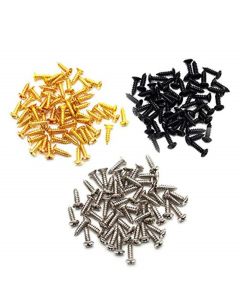 Miwayer Electric guitar screws pickguard, 3x12mm Accessories for Backplate Assembly,  for Electric Guitar Bass