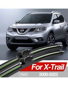 For Nissan X-Trail XTrail X Trail T30 T31 T32 T33 2000-2023 Front Windshield Wiper Blades 2x Windscreen Accessories 2013 2021