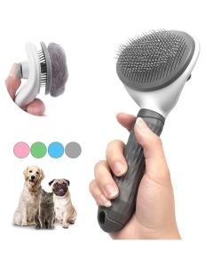 Pet Dog Brush Cat Comb Self Cleaning Pet Hair Remover Brush For Dogs Cats Grooming Tools Pets Dematting Comb Dogs Accessories
