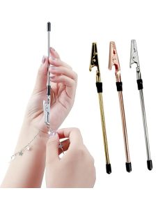 Bracelet Tool Jewelry Helper Plier Clip Equipment For DIY Necklace Watch Clasps And Closures Making Supplies Manufacturing Kit