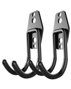 Garage Storage Utility Hooks,Garage Garden Tool Organizer,Hanging Utility Wall Mount Hooks,Heavy Duty Tool Storage Organizer