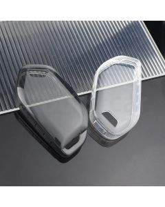 Transparent TPU Car Key Case Cover for Kia EV9 Picanto Sorento MQ4 Carnival KA4 Morning K5 Carens 2024 Shell Fob Accessories
