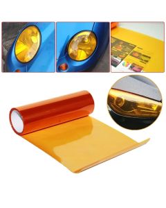 30x60cm Amber Orange light film Car Fog Light Headlight Taillight Tint Vinyl Film Sheet Sticker Auto Body Film Cover Car Styling