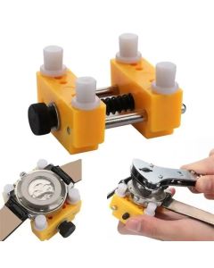 Adjustable Watchmaker Repair Tool Watch Back Case Cover Holder Remover Opener