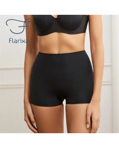 Flarixa Seamless Women Boxer Briefs Boyshorts For Women Anti Chafing Shorts Women High Waisted Boy Shorts Panties Underwear