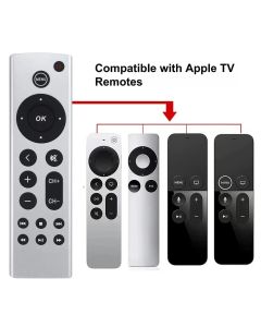 NO Voice Remote Control Fit For Apple TV 4K/ Gen 1 2 3 4/ HD A2843 A2737 A2169 A1842 A1625 A1427 A1469 A1378 A1218 Without Voice