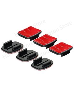 For GoPro Hero 12 11 Helmet Adhesive Sticky Mounts Flat Curved 3M Mount For GoPro 11 10 9 8 7 6 5 Insta360 X3 DJI Action Camera