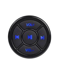 kebidu Steering Wheel Music Player Wireless Bluetooth Remote Control Media Button Multimedia for Android IOS Smartphone Car Kit