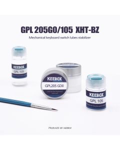 Keebox Krytox GPL205G0 GPL105 XHT-BDZ Mechanical Keyboard Switch Lube Stabilizer Lubing Grease Stabilizer Lubricant Lube Brush