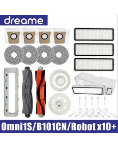Dreame L10s Ultra / S10 Pro Accessories Mijia Omni 1S B101CN Robot X10+ Robot Vacuum Main Side Brush Filter Mop parts