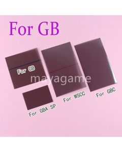50pcs Game Screen Polarizer For GB GBASP Highlight GBC GBA WSCC Backlit Modify Part Polarizing Film
