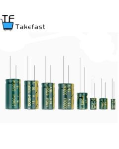High Frequency Low ESR Aluminum Capacitor 20% 10V 16V 25V 35V 50V 400V 100UF 220UF 330UF 470UF 680UF 1000UF 1500UF 2200UF 3300UF