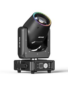 Yiflamefly 450W Moving Head Lights RGBW DMX512 Stage Lights DMX Controlled Sound Activated Play DJ Light For Wedding Party Music