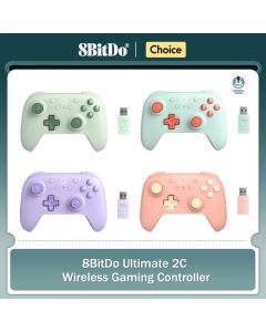 8BitDo Ultimate 2C Wireless Gaming Controller for PC, Windows 10, 11, Steam Deck, Raspberry Pi, Android Gamepad Accessories