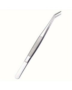 1pcs / 2pcs Stainless Steel Multi-Purpose Tweezers - Perfect For Nail Art, Dental Crystals & Cotton Picking