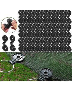 10/20/50100pcs Awning Plastic Clips Outdoor Shade Cloth Net Clip Camping Garden Tool Buildings Fence Net Fix Clamp Awning Hook