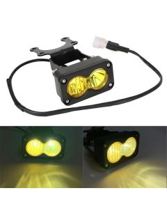 For Sur Ron SurRon Sur-Ron Segway Talaria Headlight Yellow Spot/Flood Spot Flood Led Pod Combo Kit Headlight Switch Set