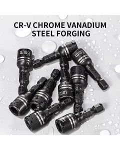 8mm Deep Air Impact Socket For Torque Wrench Auto Repair Tools Ratchet Multifunction Chrome Vanadium Steel Reducer Sleeve Wrench