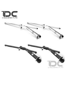 DC 1/10 1/8 Scale Metal Wiper RC Crawler Car Accessories AXIAL SCX10 JEEP Cherokee for TRX4 Defender Bronco G500 MST KM2 Parts