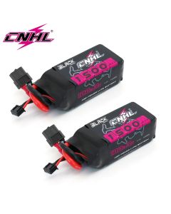 2pcs CNHL 3S 11.1V Lipo Battery 1100mAh 1300mAh 1500mAh 100C With XT60 T Plug for FPV Airplane Helicopter Drone Quadcopter Hobby