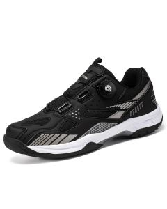 Professional Badminton Shoes for Men and Women Anti-Slip Table Tennis Sneakers Blue Outdoor Gym Tennis Trainers
