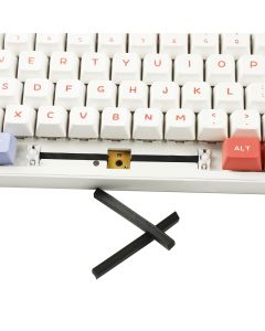 Plate Mounted Stabilizers Rubber Strip to Reduce Noise Dust Proof For Spacebar