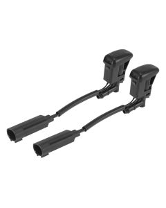 1Pair New Windshield Heated Washer Sprayer Nozzle Jet 61667110851 for -BMW 1-Series E81 E82 E87 X3 E83 X5 E53 Z4 E85 E86
