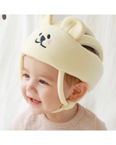 Baby Infant Toddler Helmet Safety Headguard Head Protective Cushion Funny Bunny Animal Safety Helmet Hat for Crawling Walking
